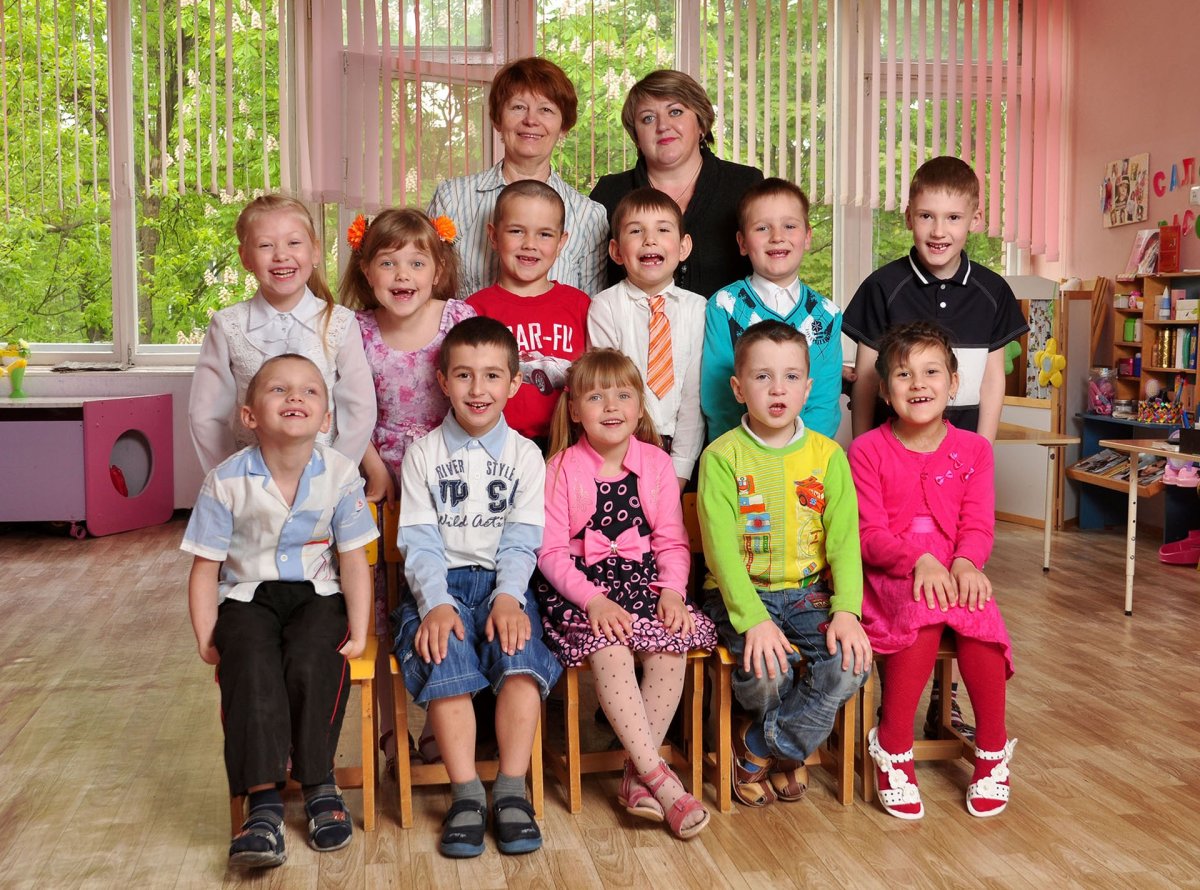 Дети из детского сада