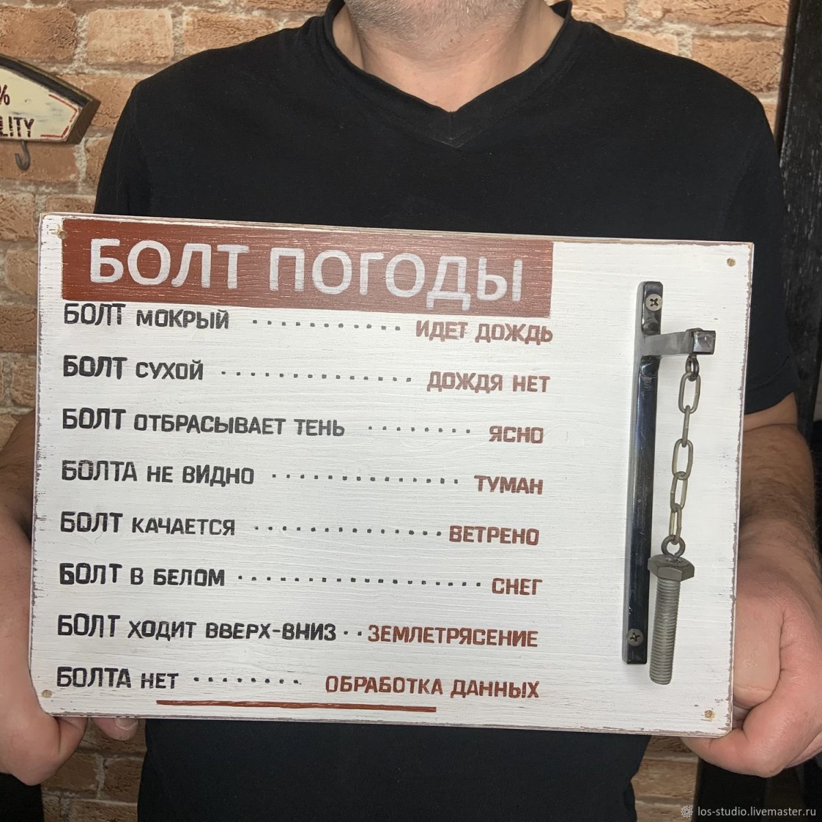 Болт погоды