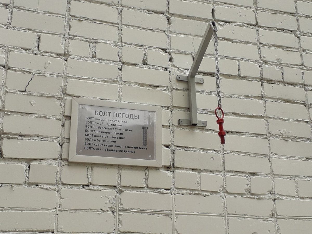 Прогноз погоды по болту
