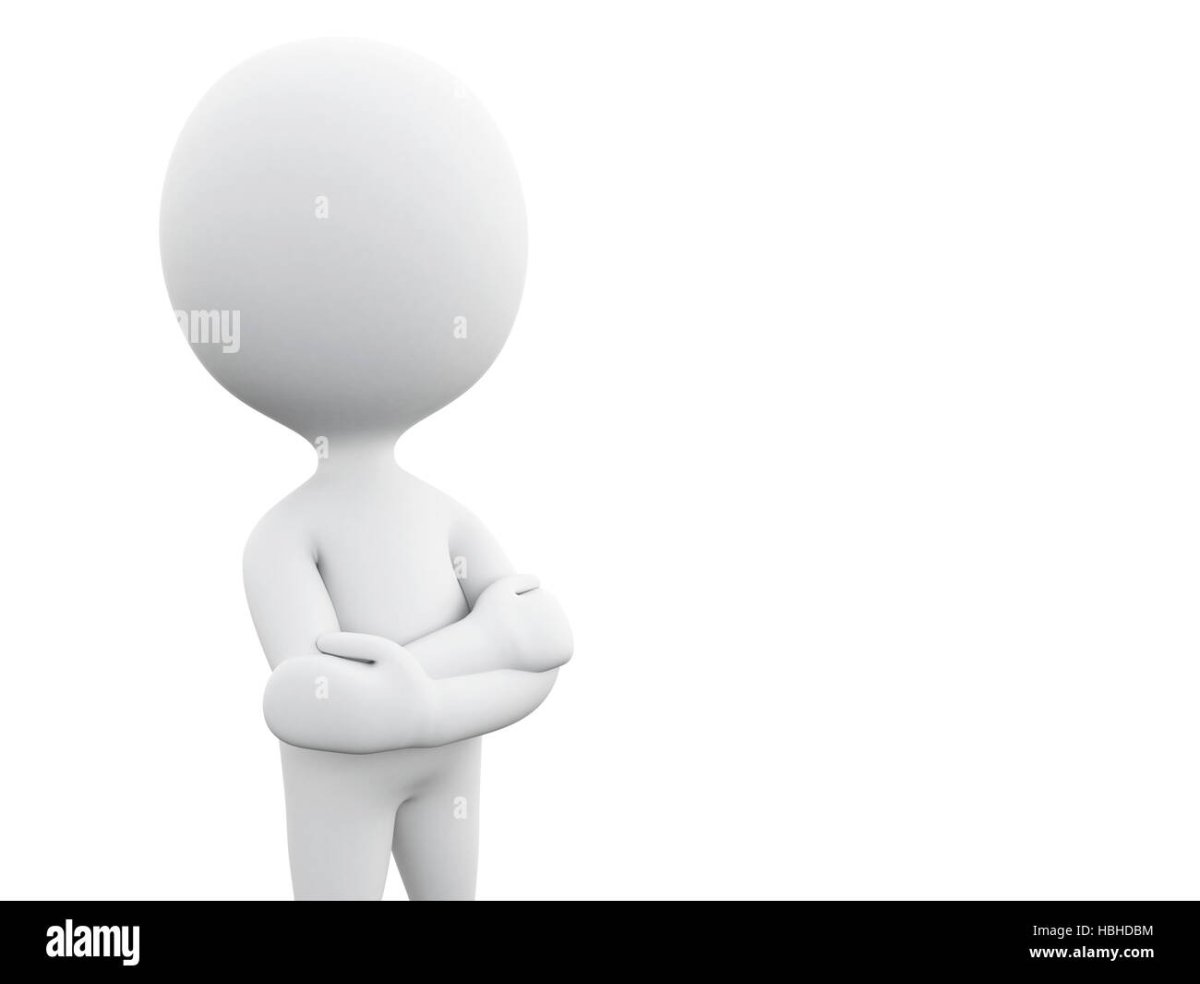 Человечек без фона