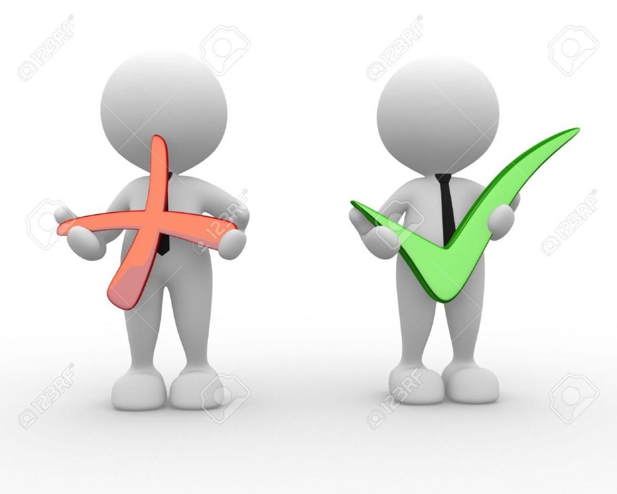 Человечек с плакатом