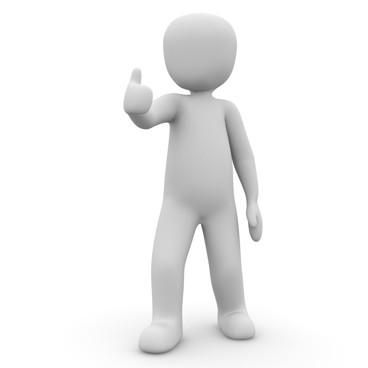 Человечек девочка для презентации