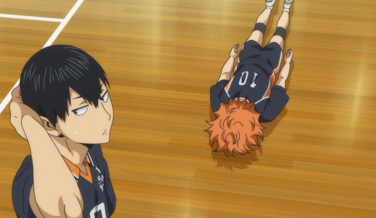 Хината и Кагеяма аниме