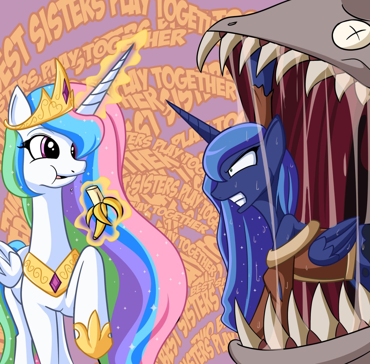 My little Pony Celestia злая