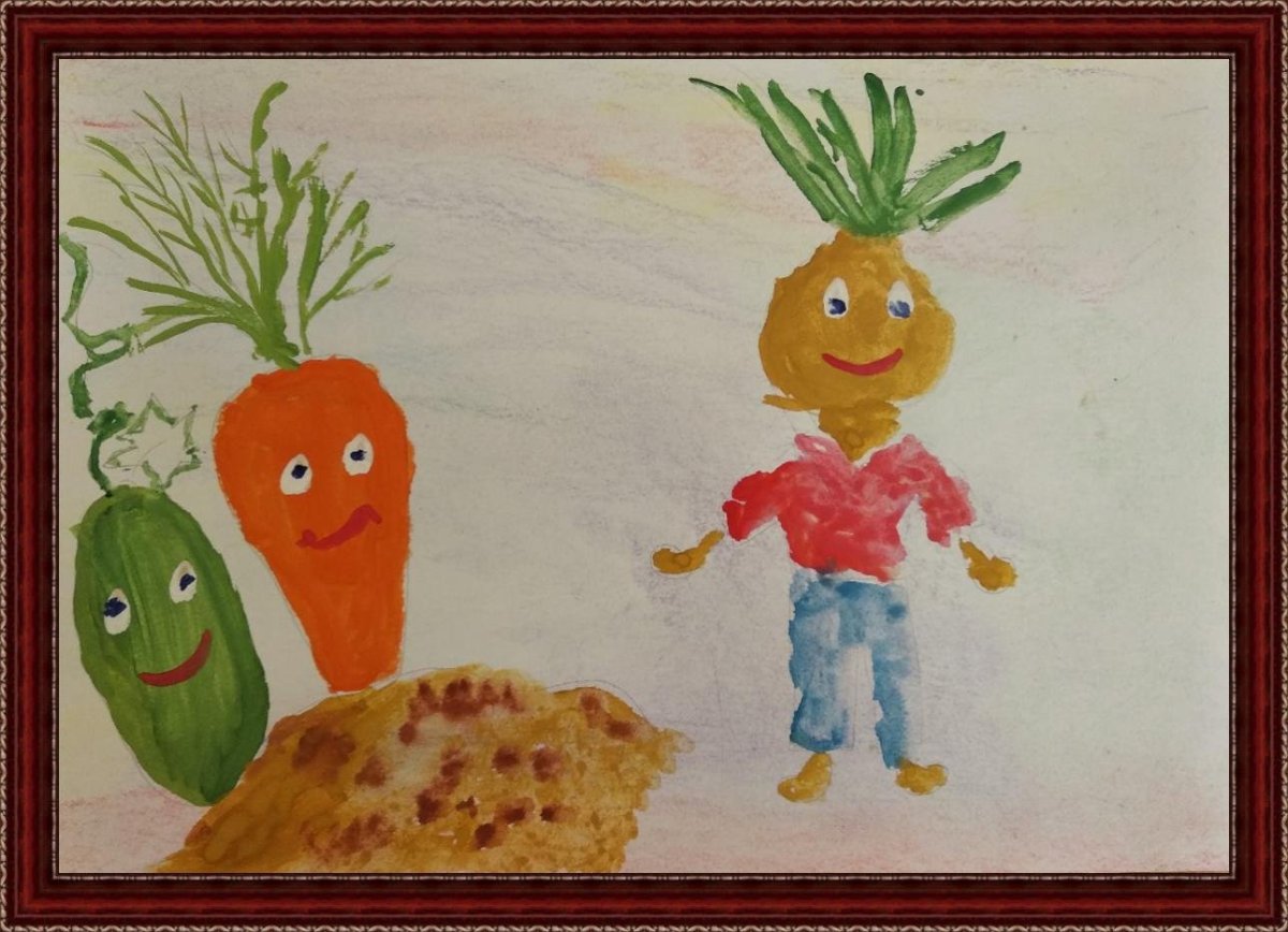 Рисование Чиполлино