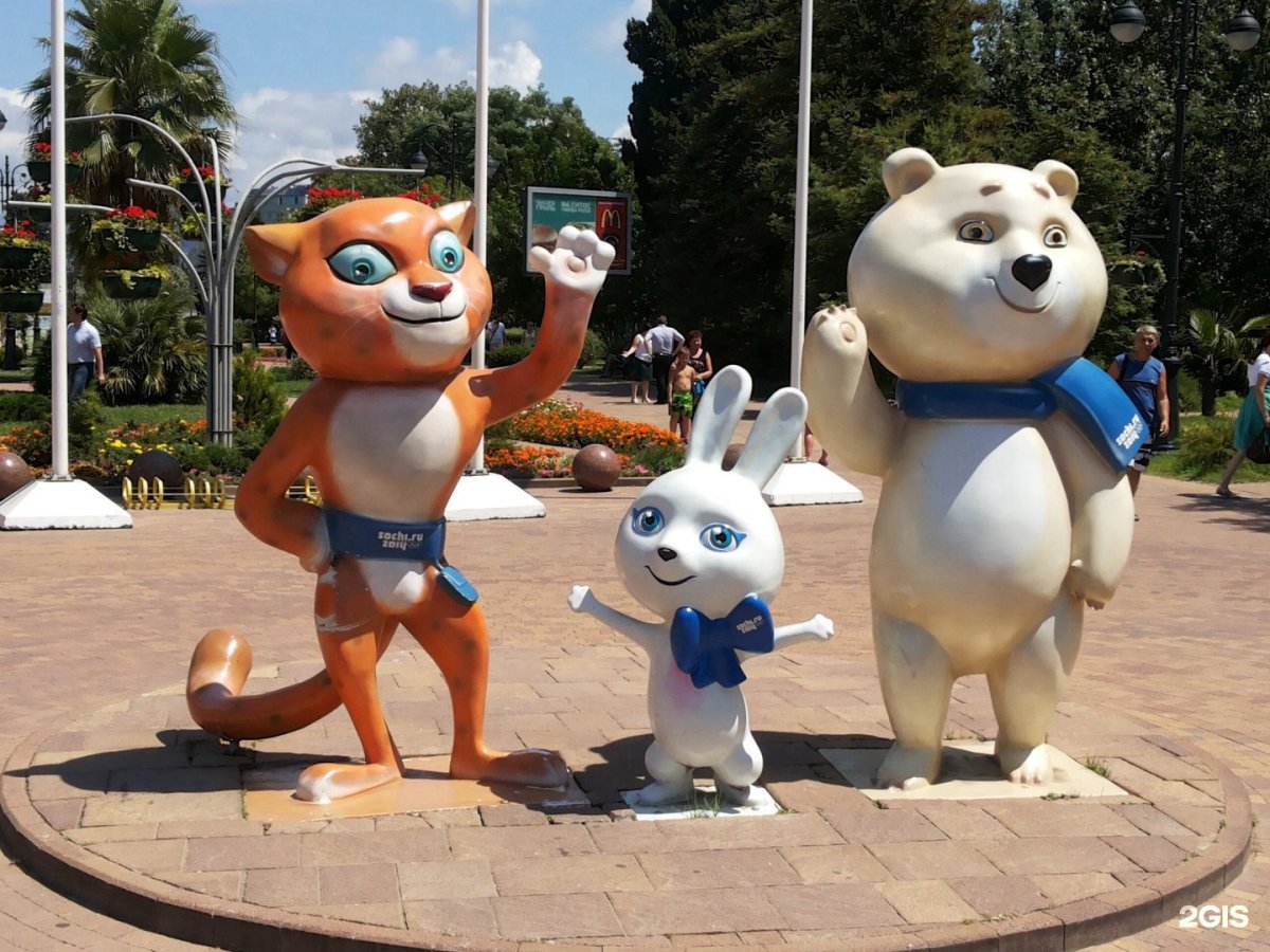 Олимпийские талисманы Сочи