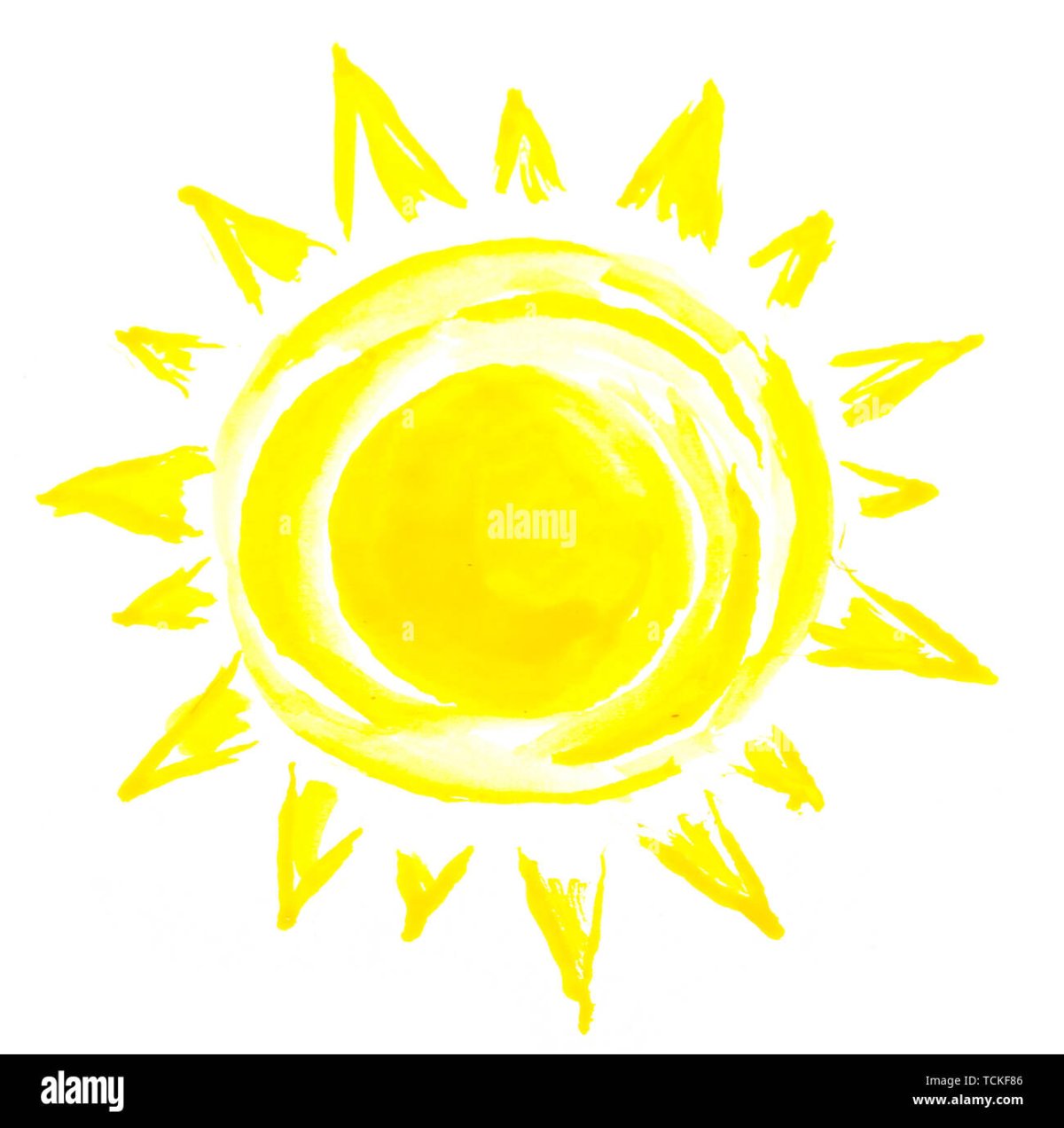 Желтое солнце