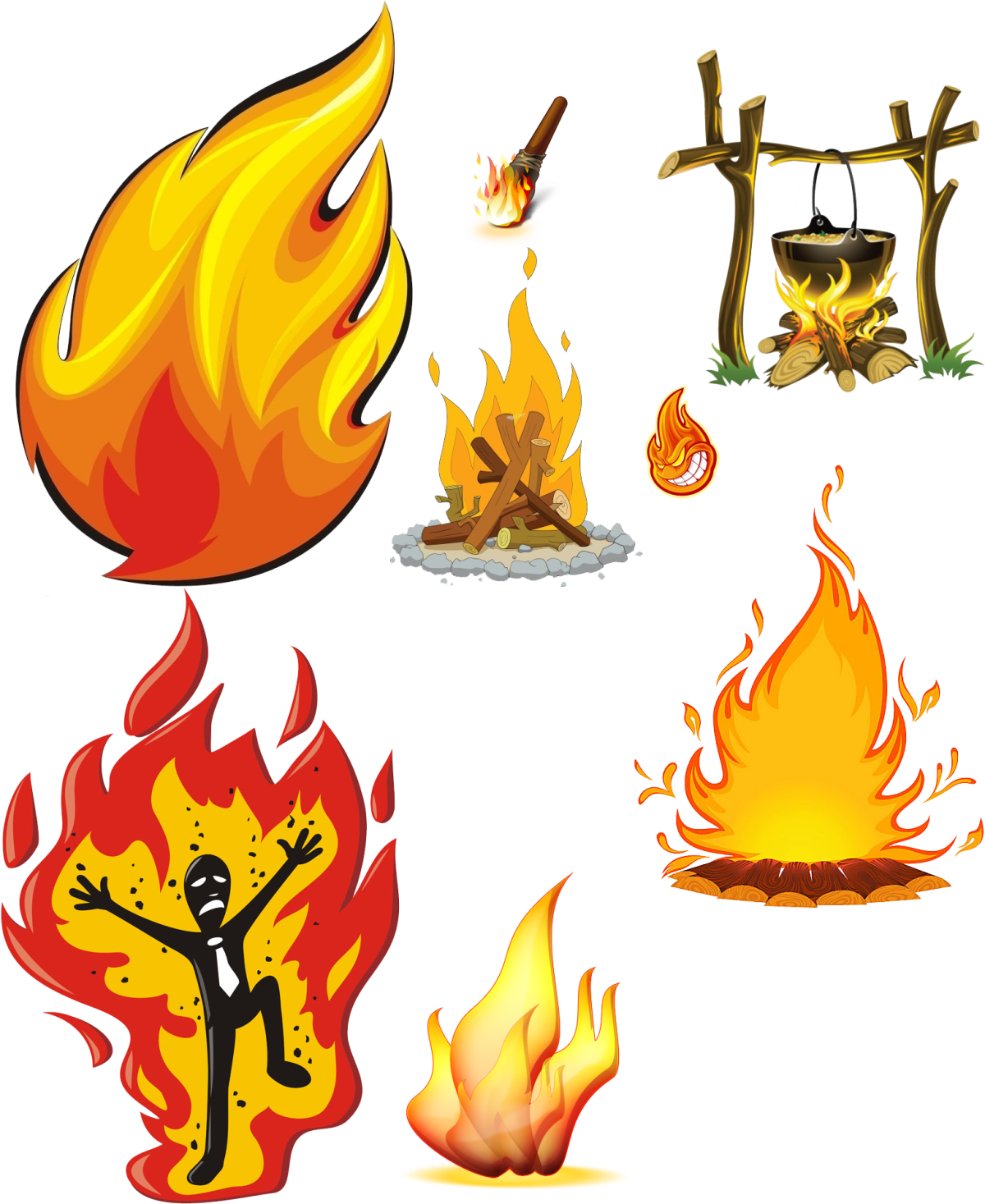 Огонь для рисования