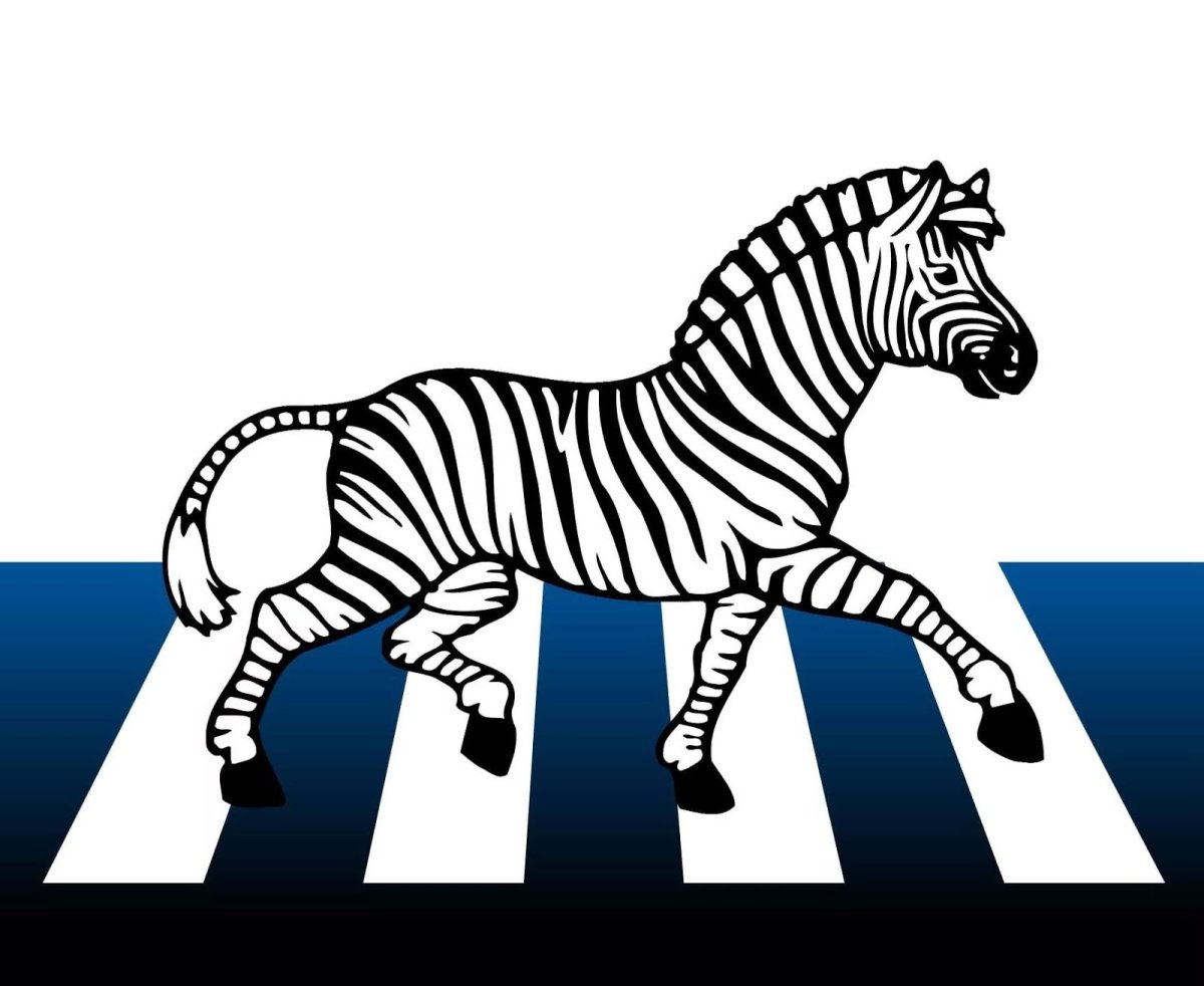 Дорожный знак Зебра