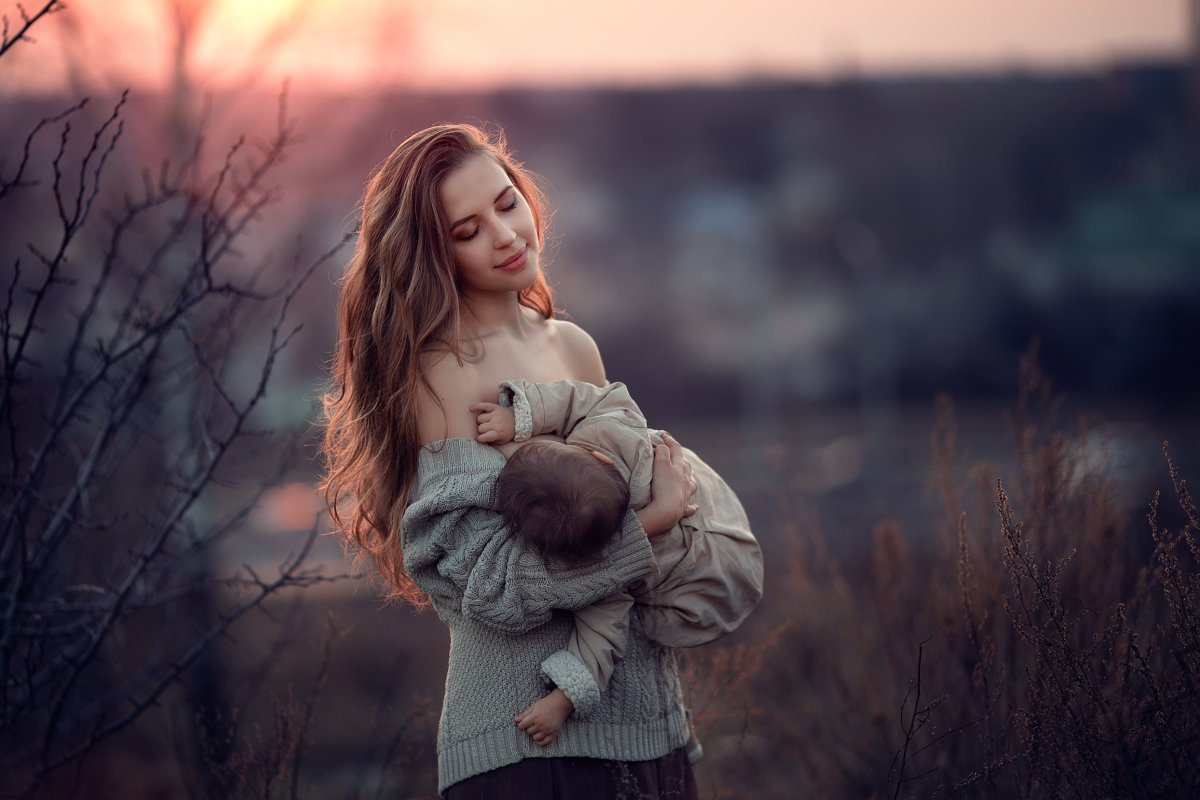 Женщина с ребенком