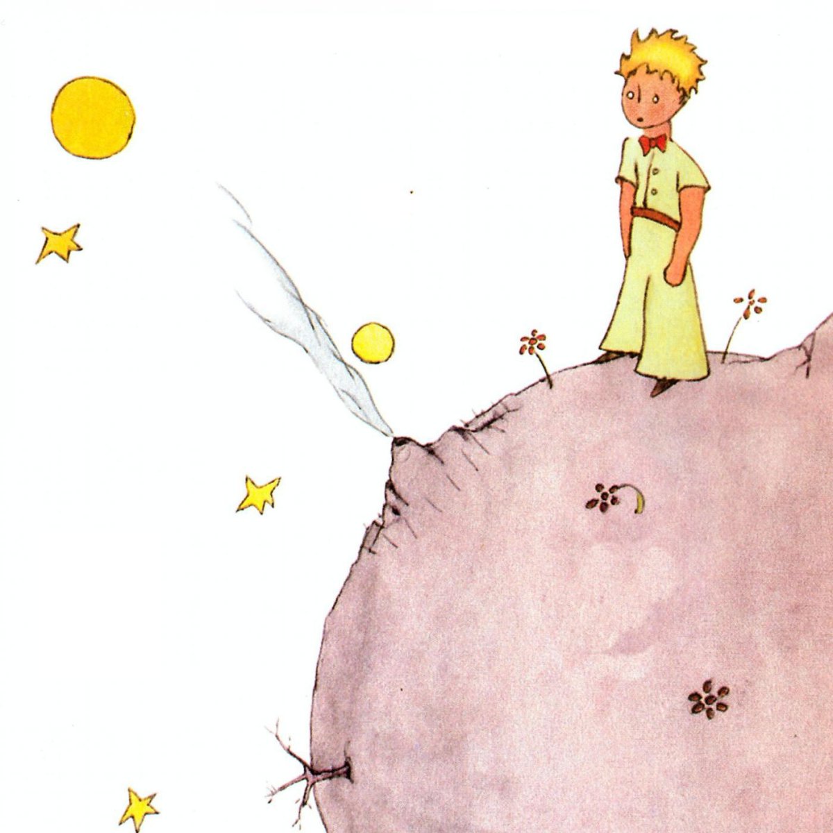 Антуан де сент-Экзюпери маленький принц иллюстрации
