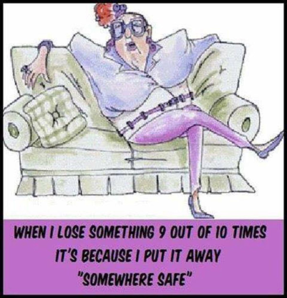 Диван карикатура