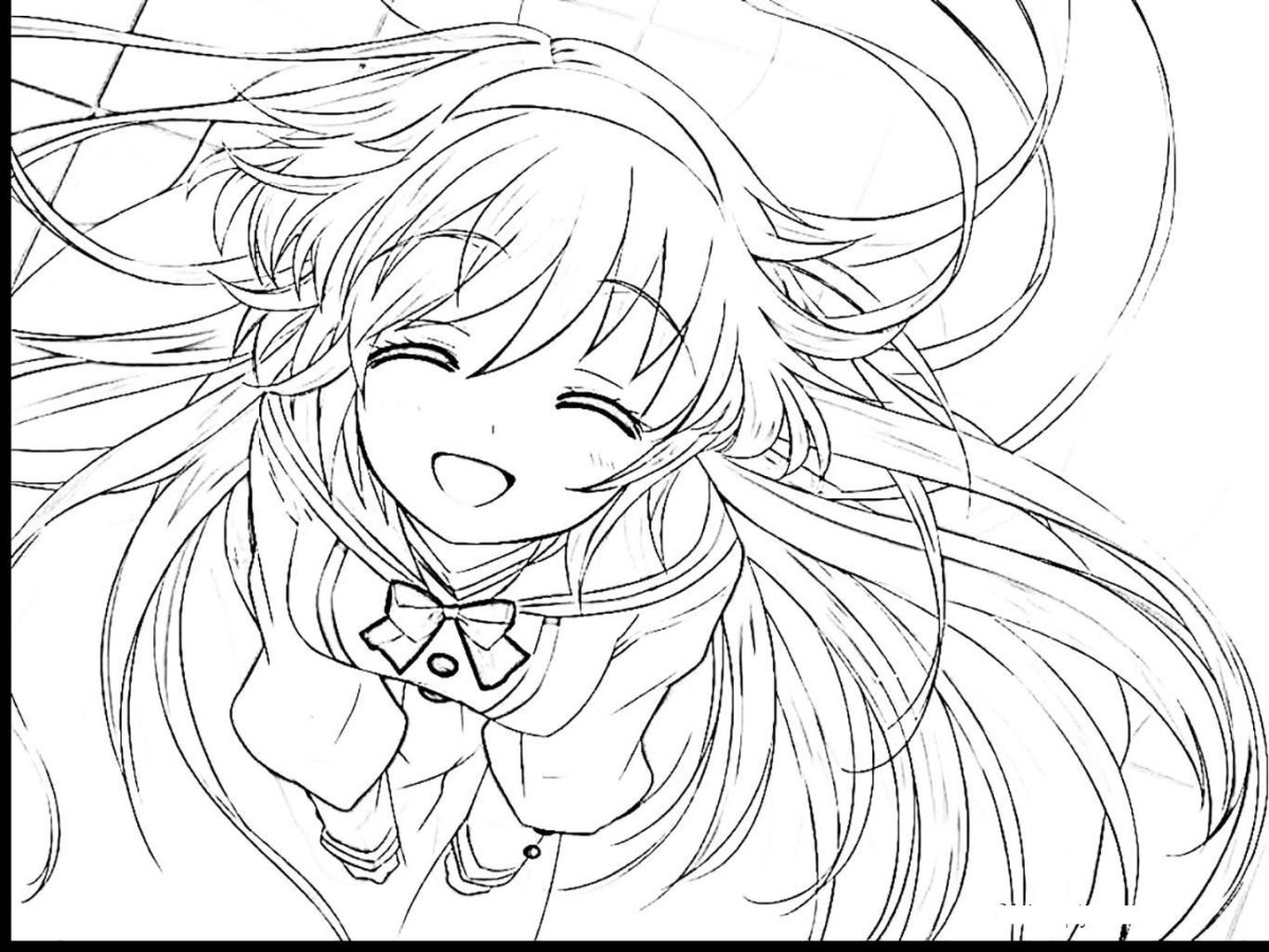 Аниме для раскрашивания