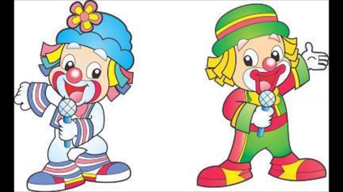 Мордочка клоуна детский