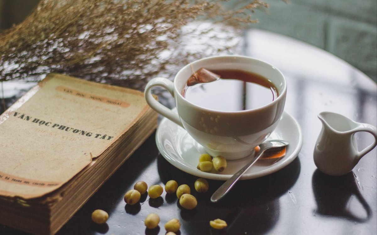 Обои с чаем