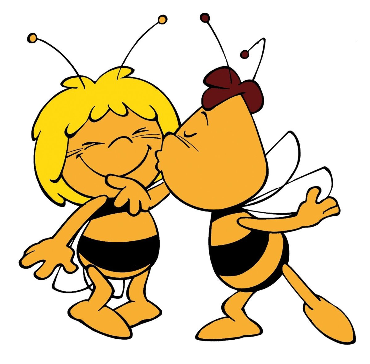 Пчела улыбается