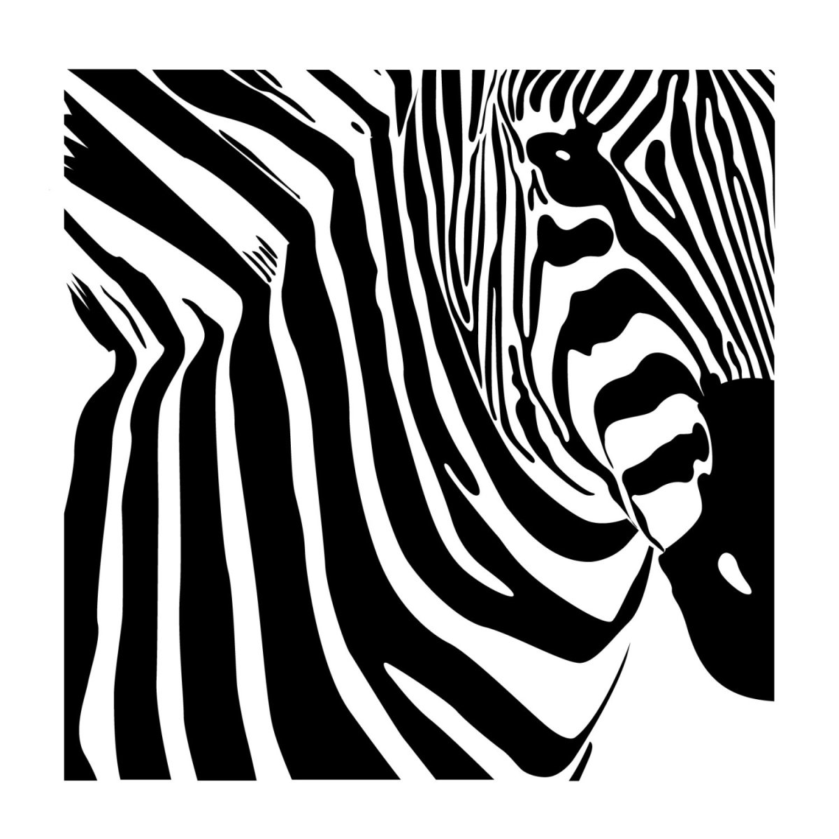 Зебра Минимализм