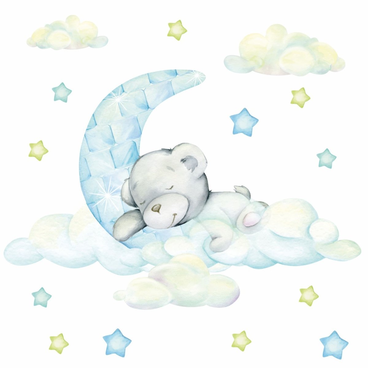 Медвежонок спит на Луне