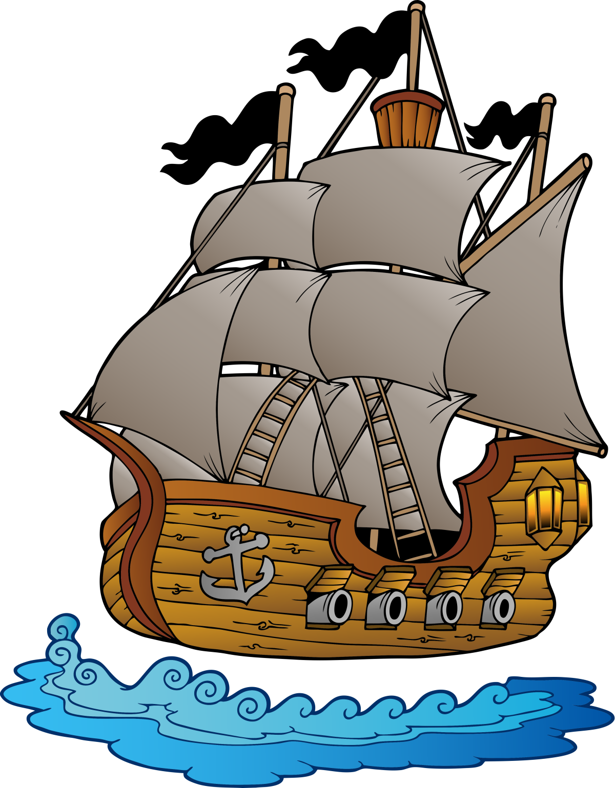 Корабль иллюстрация