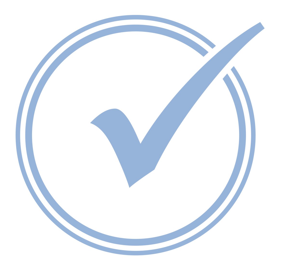 Галочка в круге