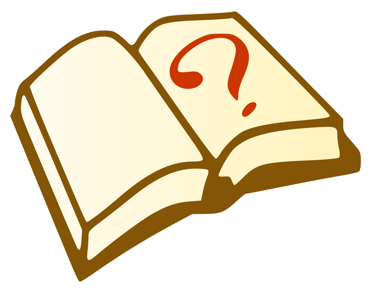 Книжка с вопросительным знаком