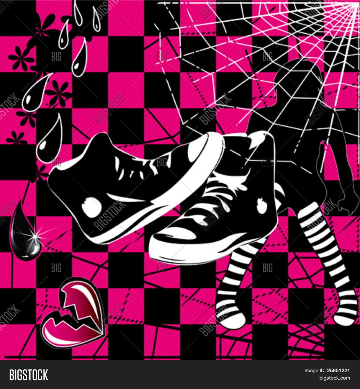 Плакаты в стиле эмо