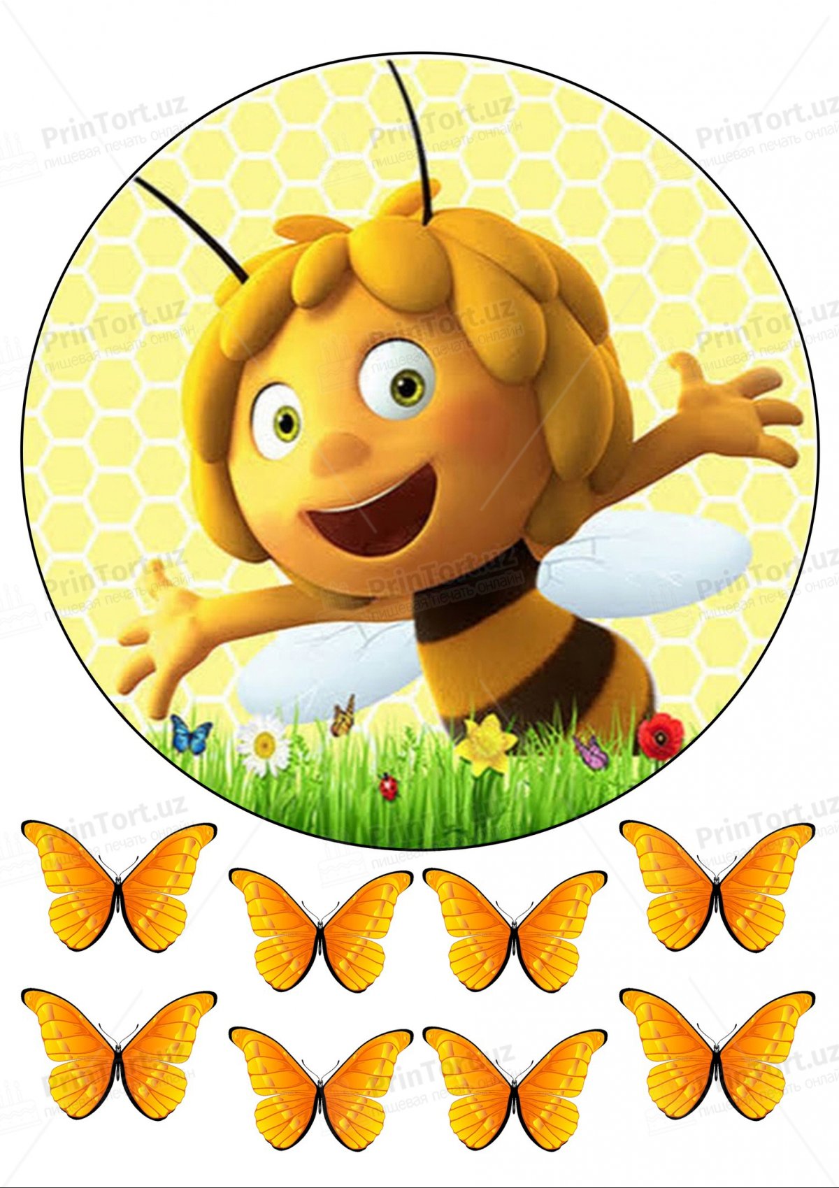 Торт "пчёлка"