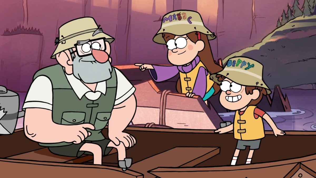 Диппер и Мейбл и дядя Стэн