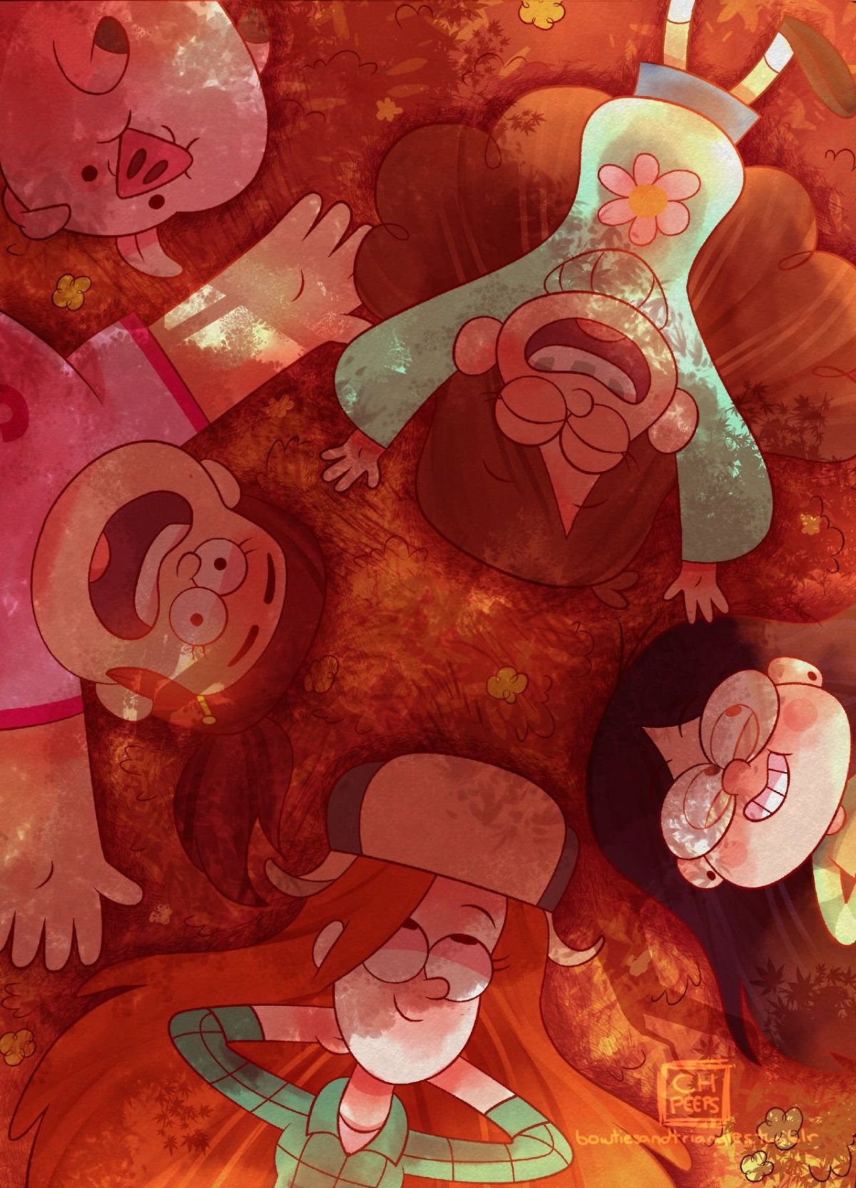 Эстетика Гравити Фолз