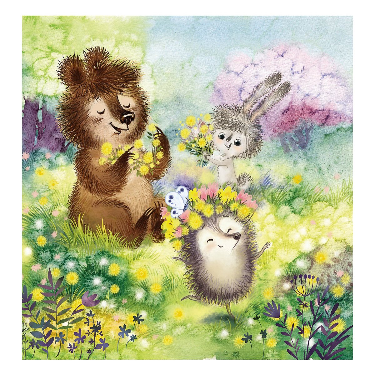 Белки летом