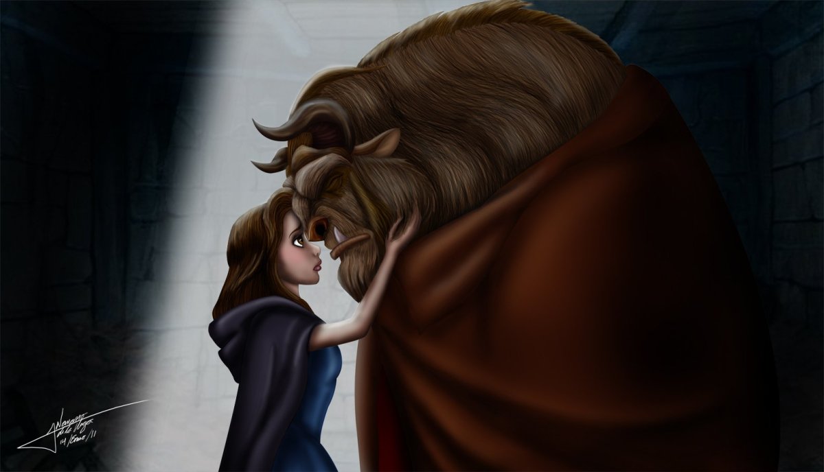 Белль и чудовище любовь