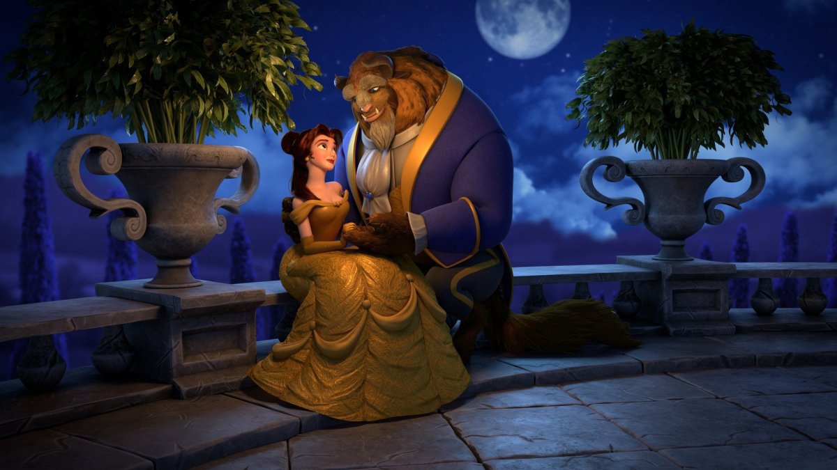 Beauty and the Beast Disney красавица и чудовище
