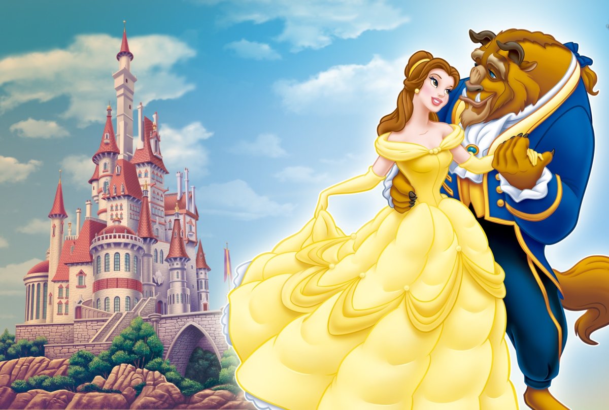 Замок Бель красавица и чудовище