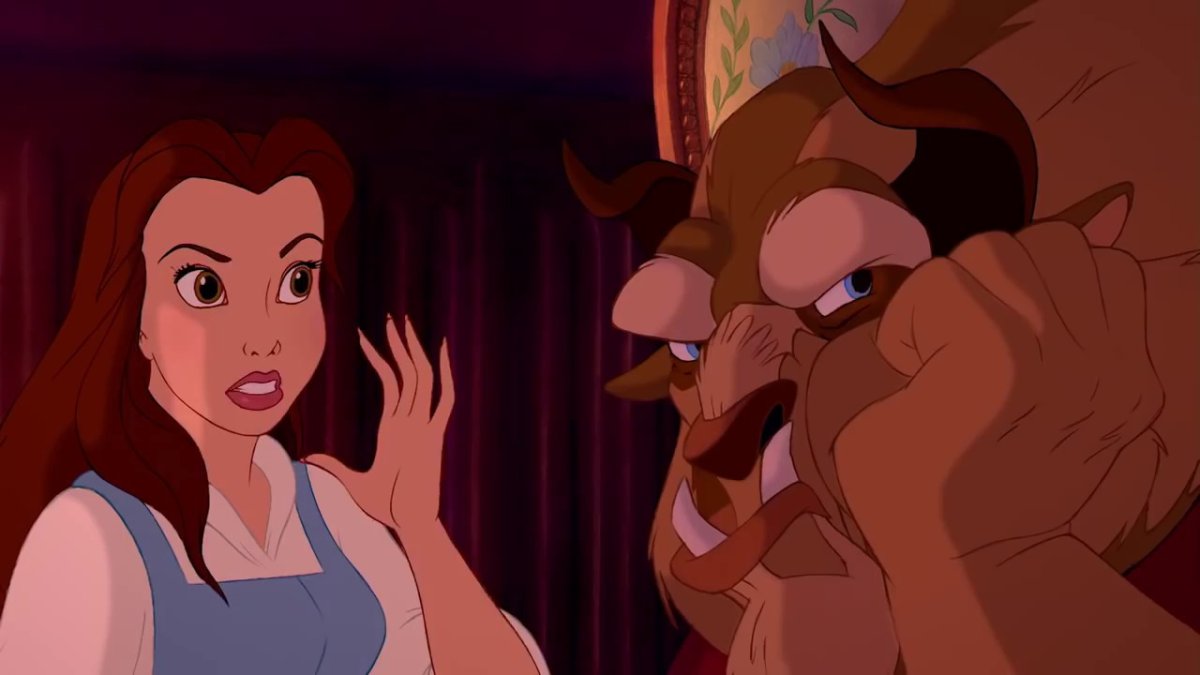 Красавица и чудовище 1991 чудовище