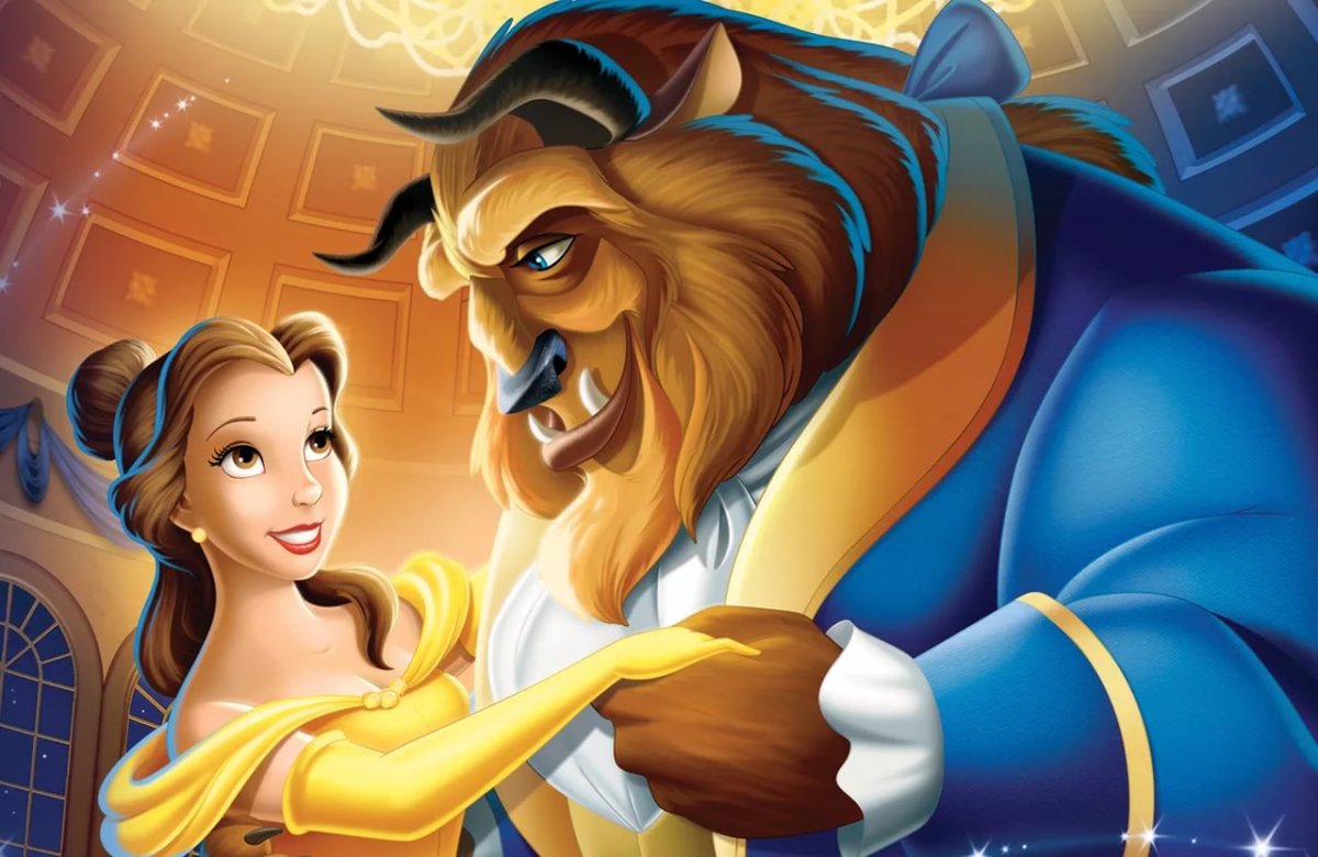 Красавица и чудовище мультфильм Дисней