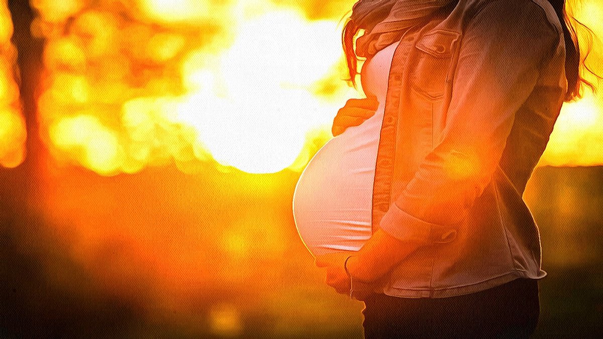 Красивые беременные девушки