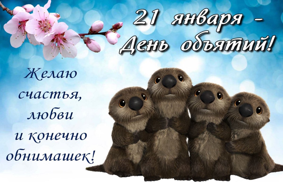 Поздравления с днём обнимашек