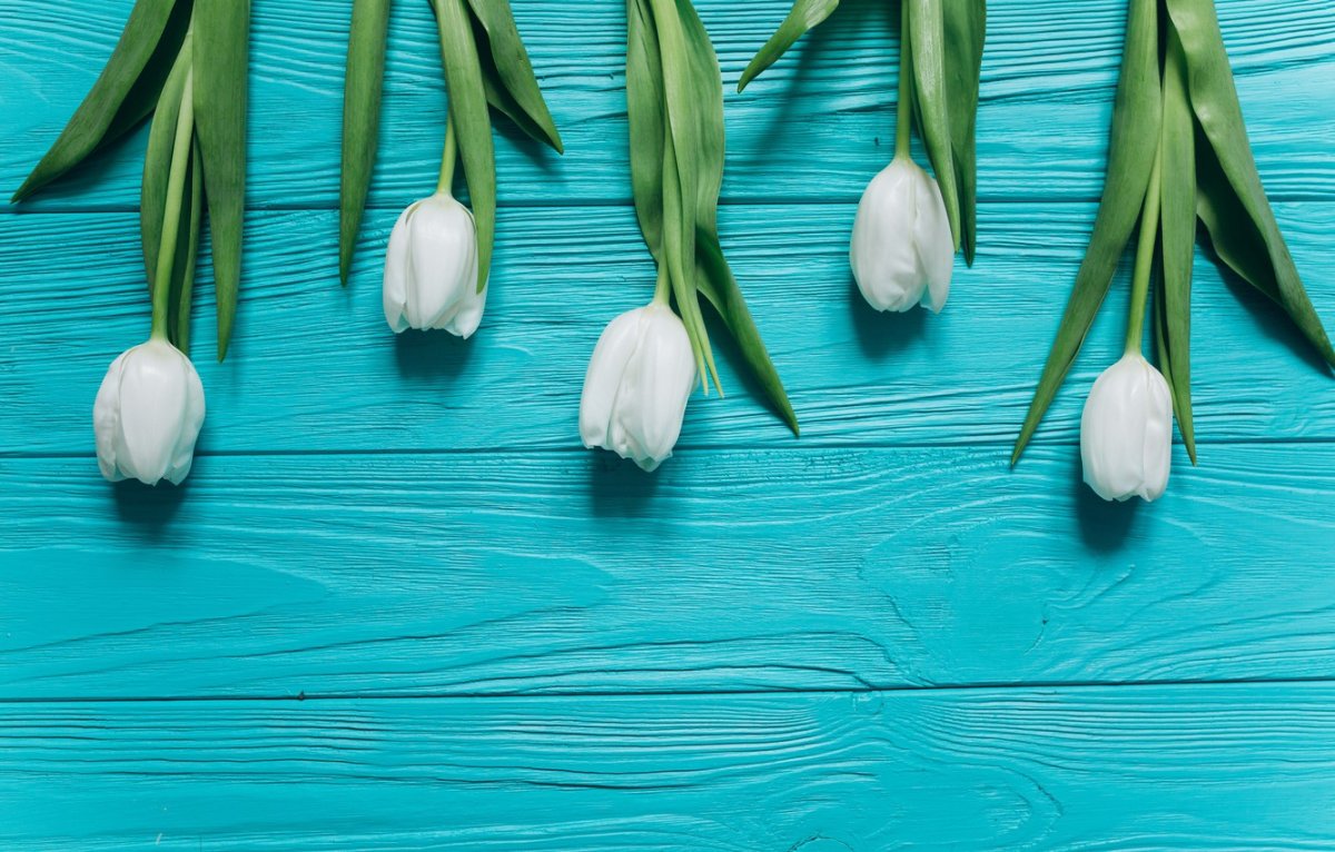 8 Марта бирюзовый