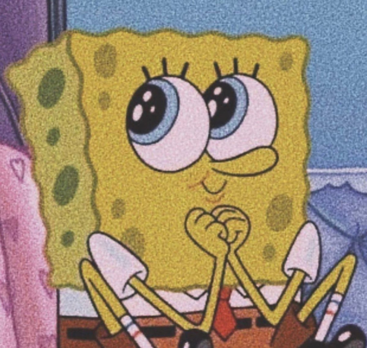 Спанч Боб стесняется