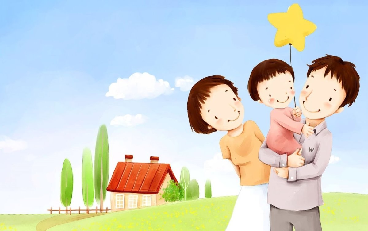 Семья мультяшные