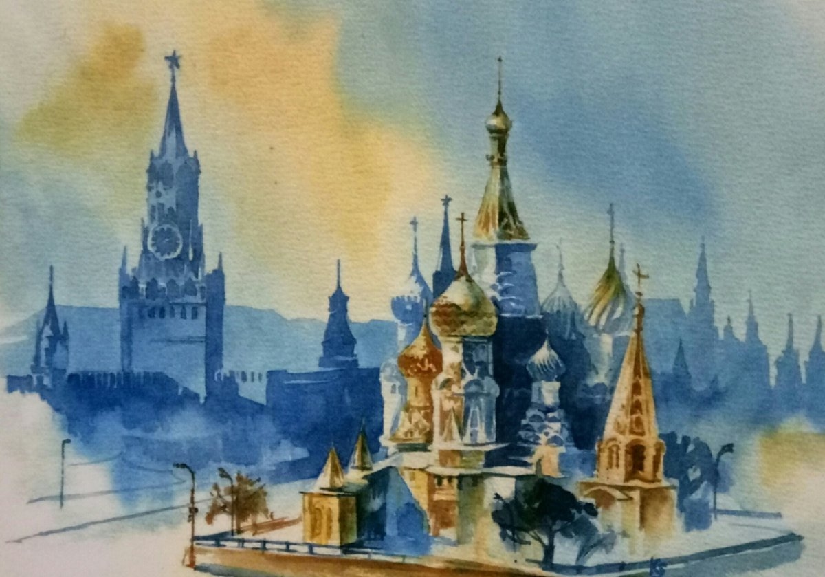 Москва иллюстрация