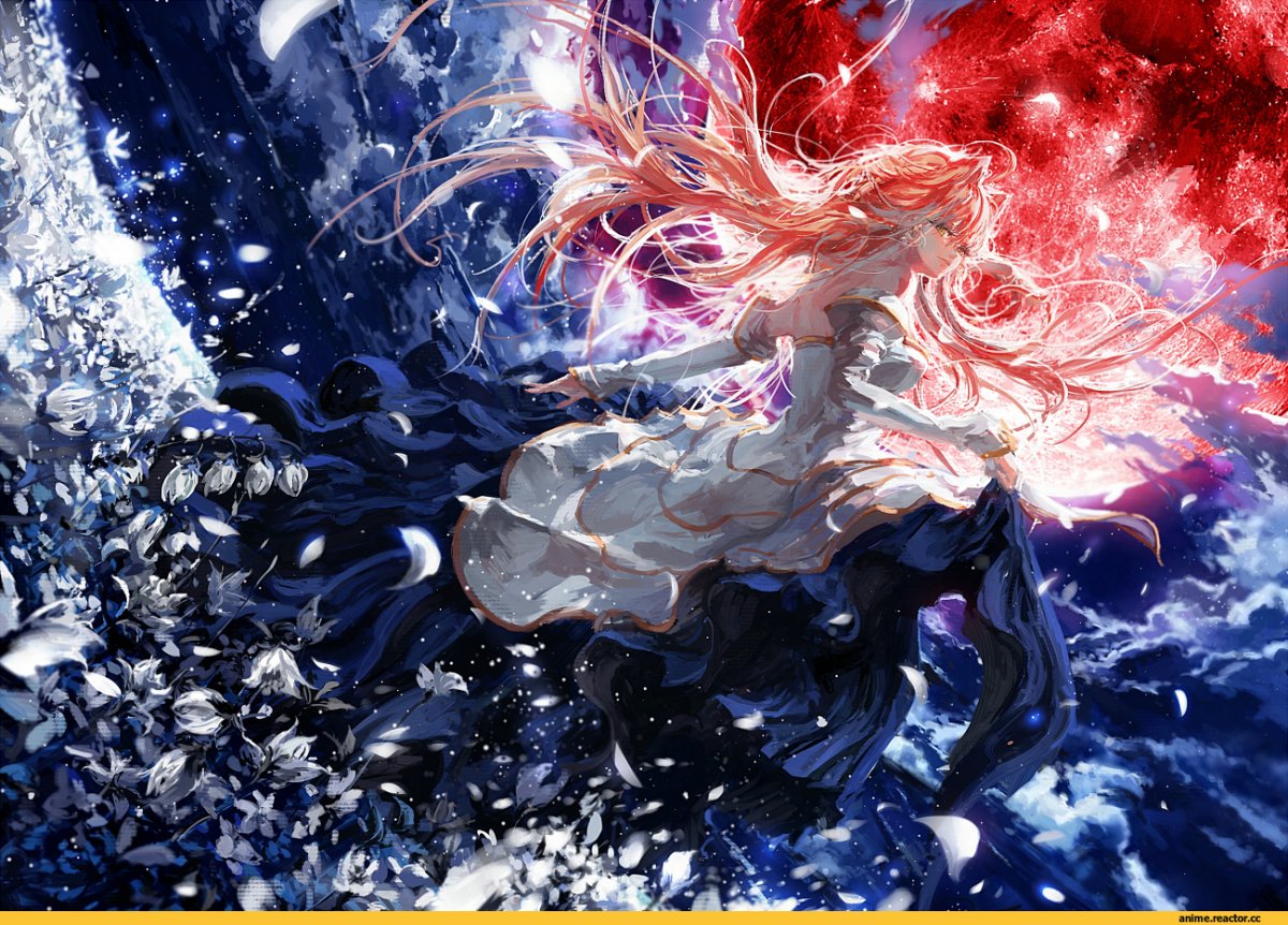 Необычные аниме арты