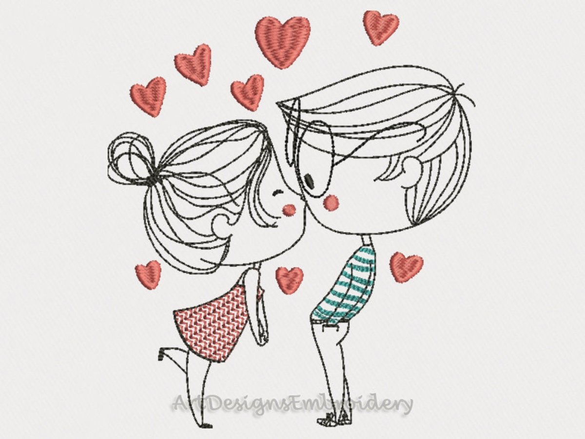 Рисунки на день Валентина лёгкие