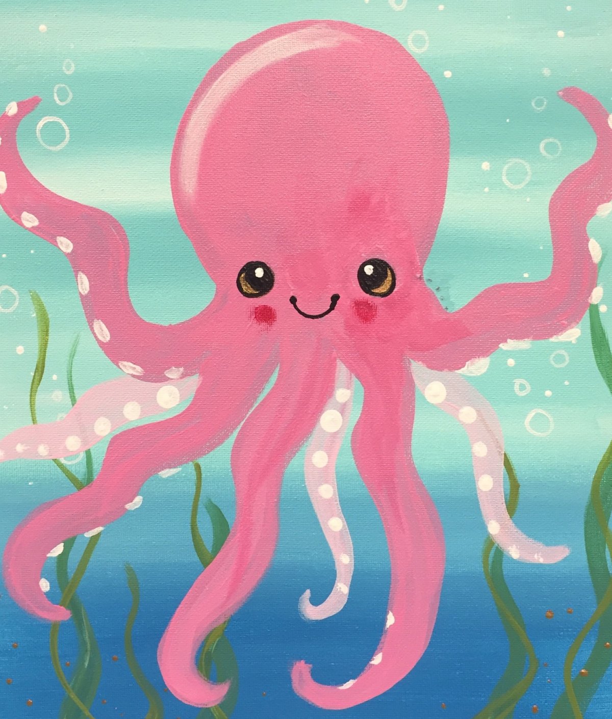 Осьминог мультяшный