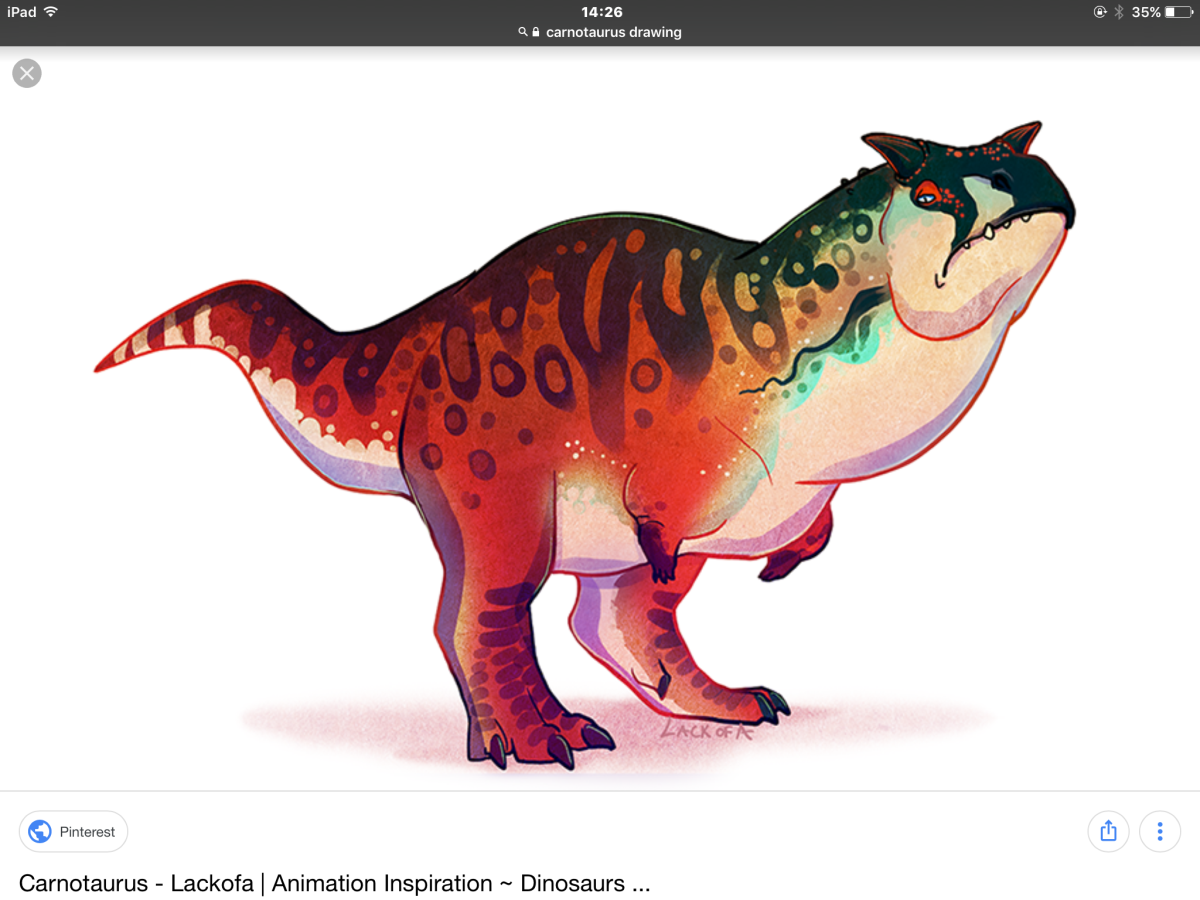 Карнотавр арт