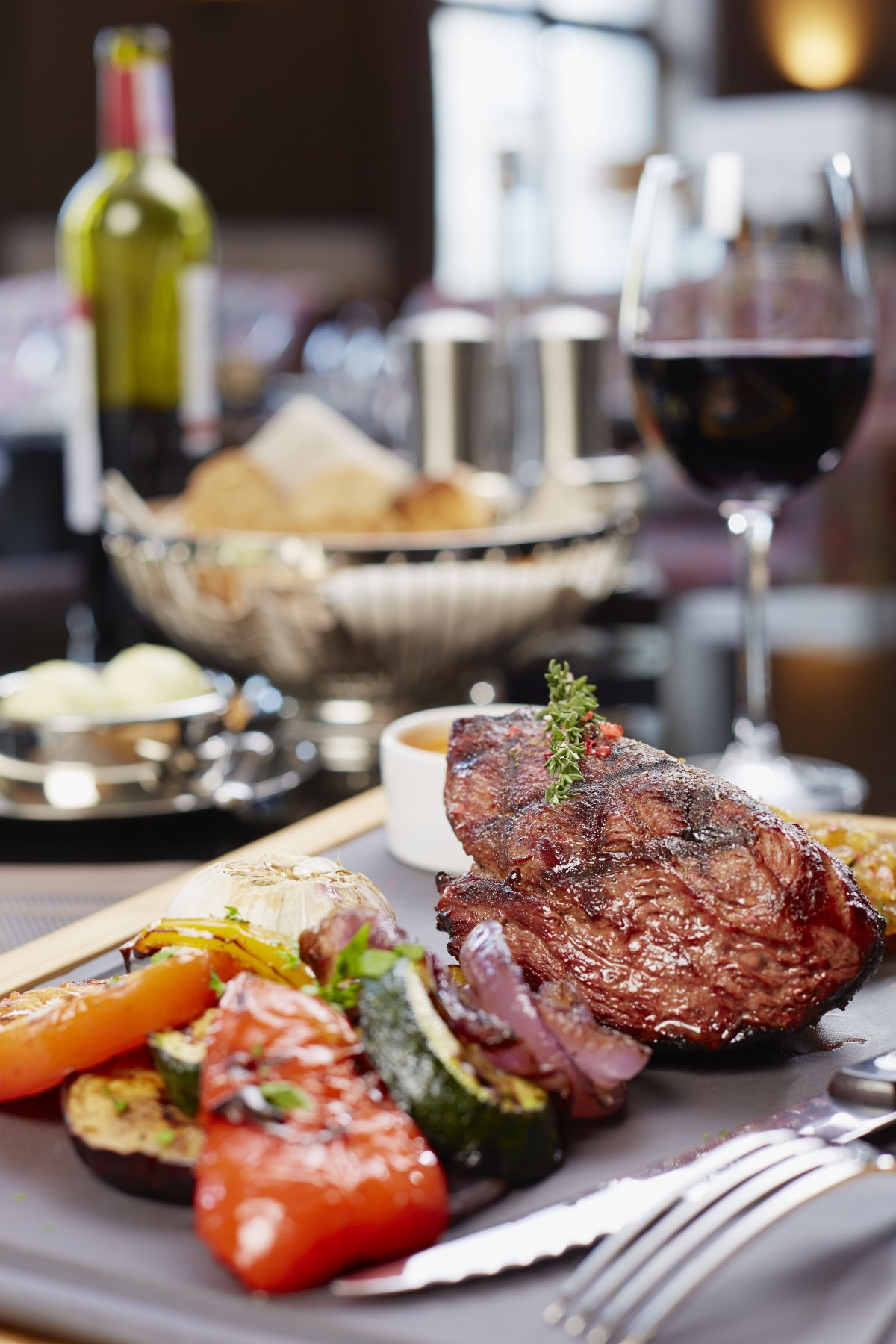 Еда в ресторане