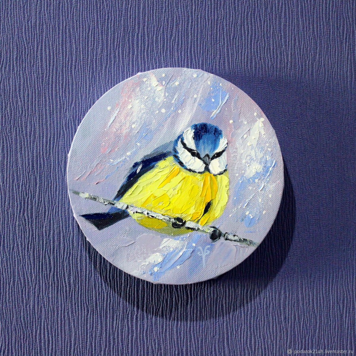 Синица рисунок