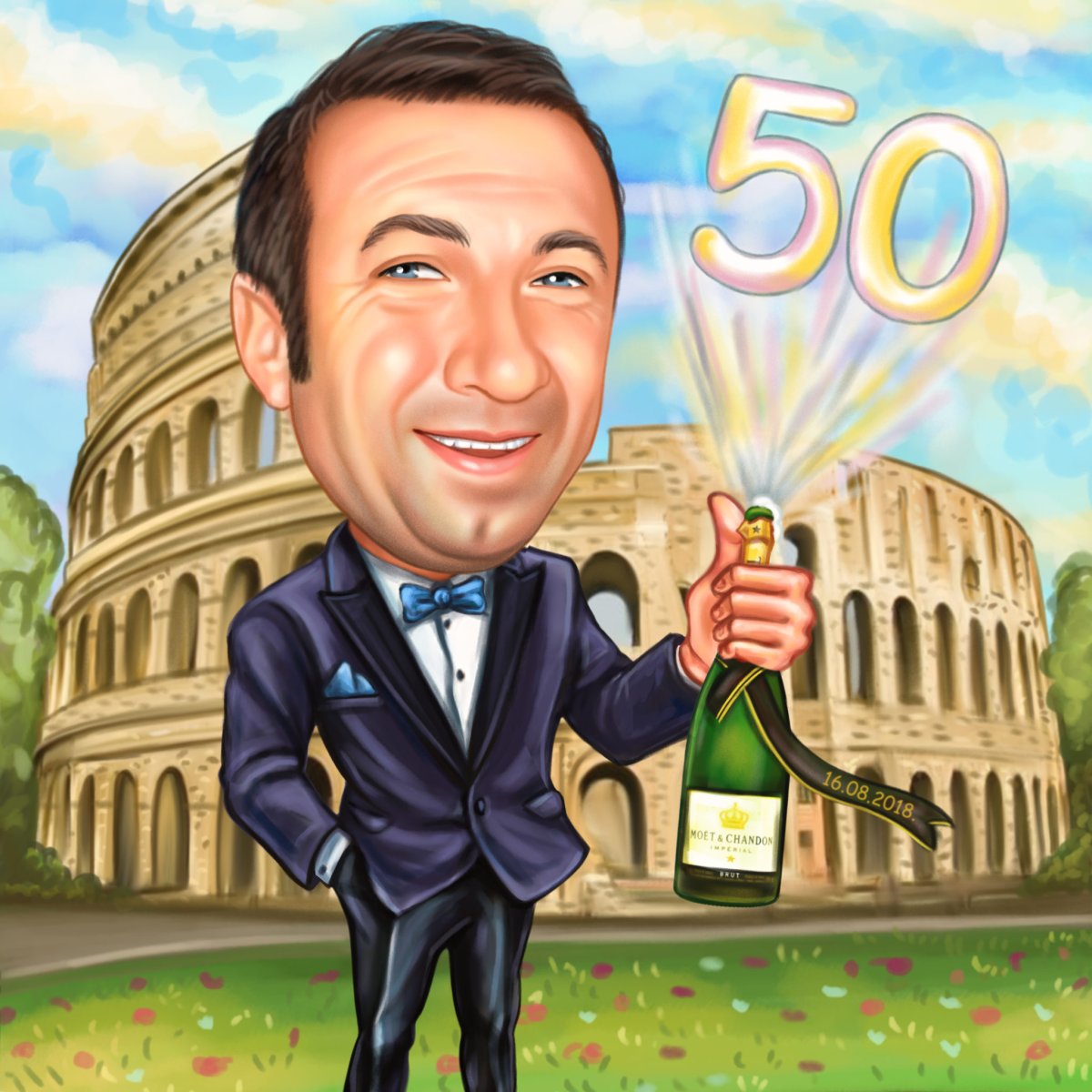 Шарж подружки