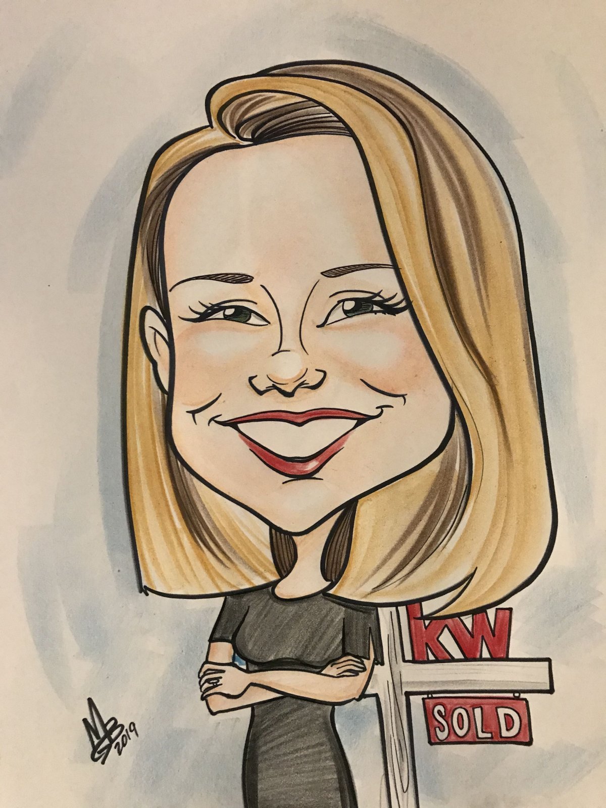 Шарж мужчина