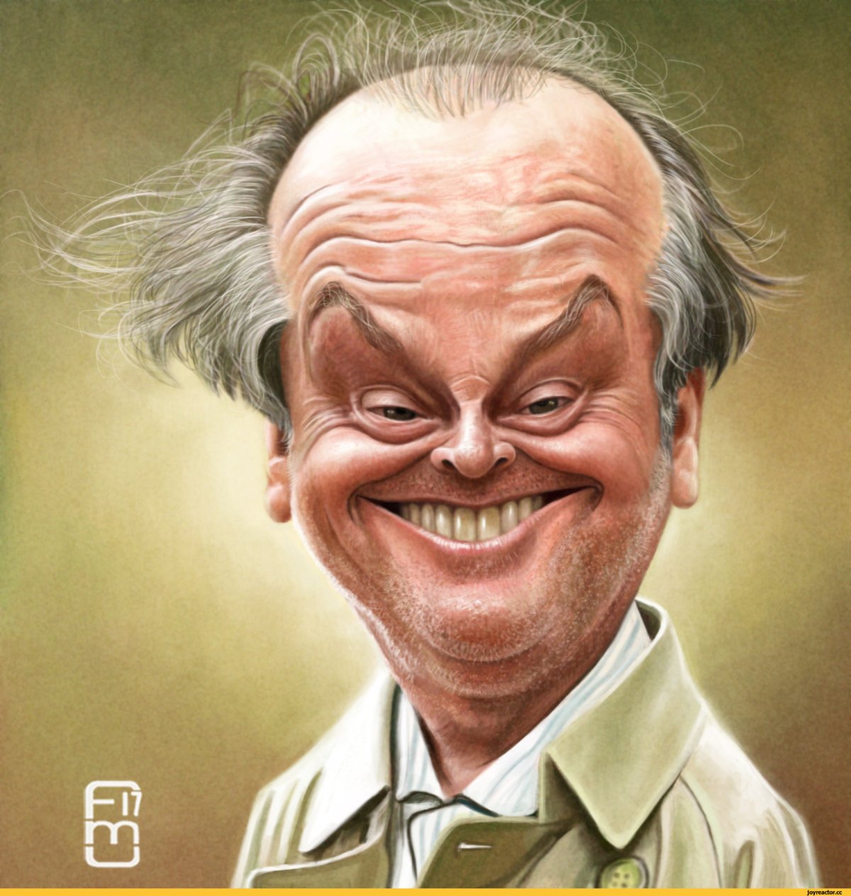 Шарж женщина